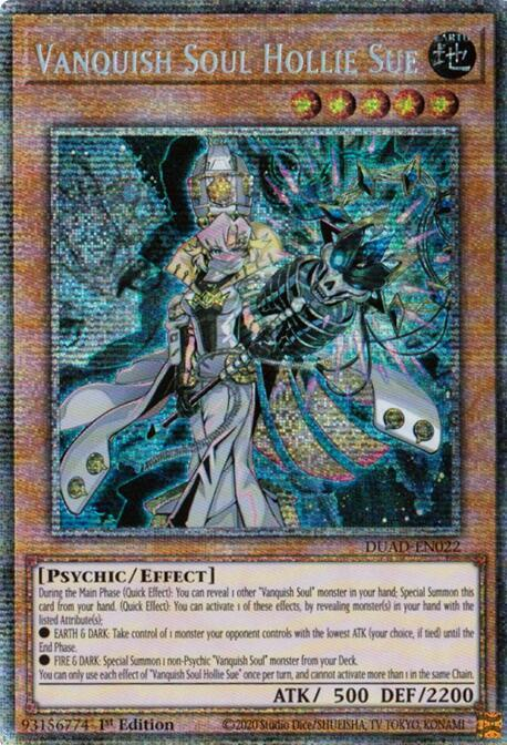 Vanquish Soul Hollie Sue - DUAD-EN022 - Starlight Rare - 1st Edition